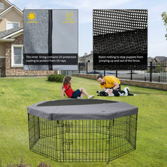 PETIME top cover installs easily with elastic bands and Velcro