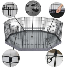 PETIME top shade with nylon mesh and oxford fabric provides durable sun coverage