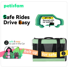 petisfam Easy Load Carrier side ventilation for airflow