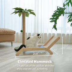 PETKARAY palm tree leaves detail enhances realistic play aesthetic