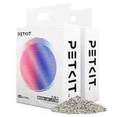 PETKIT Mixed Cat Litter fast-clumping demonstrates quick solid clumps for easy scooping.