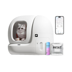 PETKIT PuraMax front view shows easy access for senior cats.