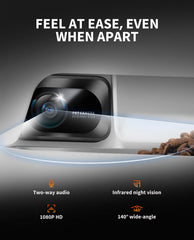 PETKIT YumShare 1080p camera close-up for crisp pet watching and quick checks.