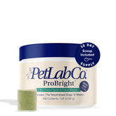 PetLab Co. ProBright dental powder tub supports easy daily dental care and fresh breath.