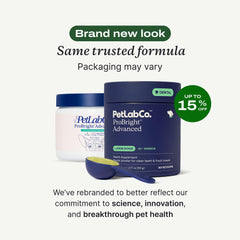 PetLab Co ProBright large-dog formula packaging shows suitability for big breeds
