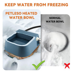 PETLESO automatic float-valve ensures easy, automatic refills for convenience.