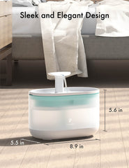 PETLIBRO bubbling streams aerate water for pets’ refreshing drinking.