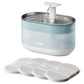 PETLIBRO Cat Water Fountain with stainless top for easy cleaning and durability