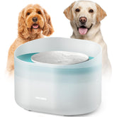 PETLIBRO dog water fountain reservoir view highlights ample 2.1-gallon capacity for fewer refills.