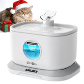 Petlipo radar-sensing cat fountain activates as your cat approaches, encouraging regular hydration.
