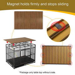 Petmystify Folding aluminum dog topper is lightweight and durable.