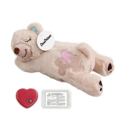 Pet Prime dog plush heartbeat-toy showing comforting heartbeat feature for sleep