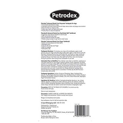 Petrodex dual-ended toothbrush shown for versatile cleaning on all tooth surfaces.