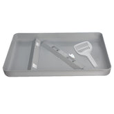 Petsafe-compatible cat litter tray with compact setup for quick installation
