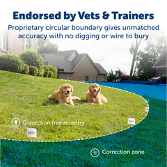 Petsafe Stay & Play collar-adjustment highlights customizable correction levels for mindful training.