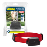 PetSafe Stubborn Dog fence collar worn during outdoor play with boundary cues