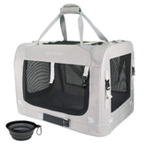 Petseek extra large cat carrier side view for comfortable transport.