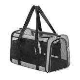 Petsfit airline-approved soft-sided carrier under-seat ready for travel