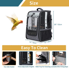 Petsfit removable tray and bottom net easy cleaning after travel