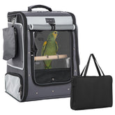Petsfit bird carrier with shade cover and ventilation for sunny outings