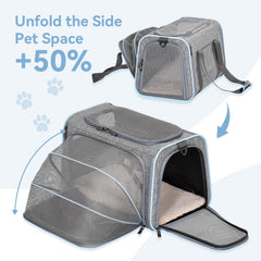 Petsfit durable oxford-cloth carrier designed for long-term use.