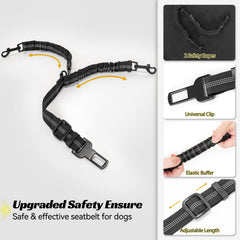 Petsfit dog booster seat elevated base demonstrates adjustable height for better scenery