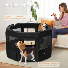 Petsfit leakproof bottom mat simplifies cleanup after playful sessions.