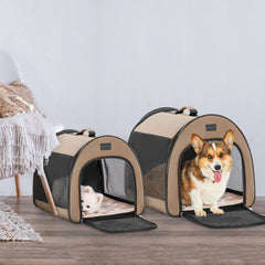 Petsfit Portable Dog Crate setup highlights quick assembly for busy families