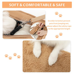 Petsfit Small Dog Carrier Purse waterproof bottom keeps contents dry outdoors