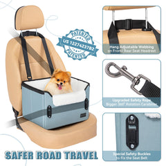 PETSFIT stable internal support frame keeps the seat steady on rough roads.