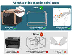 PETSFIT ventilated mesh windows highlight airflow and reduced anxiety on road trips