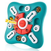 PETSTA dog puzzle toys hero image highlights mental stimulation and slow feeding with treat rewards.