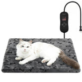 PetTemp heating pad in a cozy living room showing pet warmth and comfort