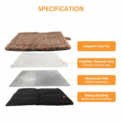 PetTemp self-warming bed pad on sofa offers a comfortable nap for pets