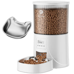 PETULTRA Auto Feeder front view shows space-saving design for busy households.