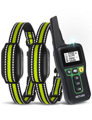PETURE Bark Collar with remote control for precise distance training sessions.