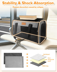 Petux double-sided cushion provides comfortable resting surface on long trips
