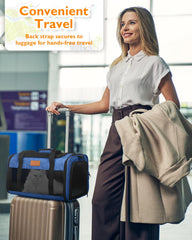 Petux reinforced-frame design prevents sagging for stable travel.