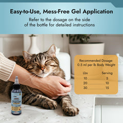 PetVet Medic gel close-up showing smooth, easy dosing