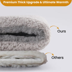 Petvolve self-warming bed indoors outdoors use highlights flexible comfort
