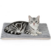 Petvolve self-warming bed two-pack front view shows cozy heat-retaining pads for pets.