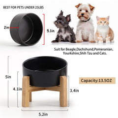 Petygooing small-dog and cat bowl highlights 400 ml capacity for daily meals