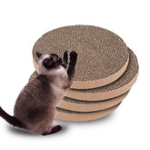 PetZen Garden extra-large round scratcher refill with 15.7-inch diameter for extended play.