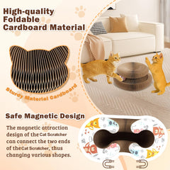PGEOIDT different shapes cat toy enables multi-cat play