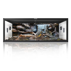 Phailozoo 85 gallon front-opening tank enables easy feeding and cleaning