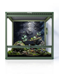 Phailozoo MagicCube front door for secure access during feeding and cleaning