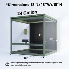 Phailozoo MagicCube top ventilation to promote airflow
