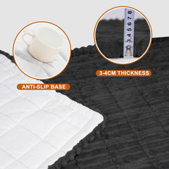 PHOPHO couch cover non-slip dots bottom keeps sofa in place