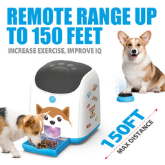 PICAPETS dog feeder light glows at night to guide safe nighttime treat sessions.