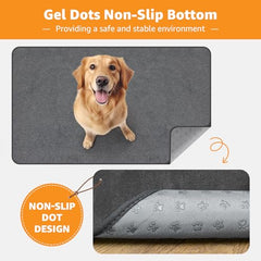 PICK FOR LIFE Wahsalbe Puppy Pads machine-washable fabric close-up for easy cleaning